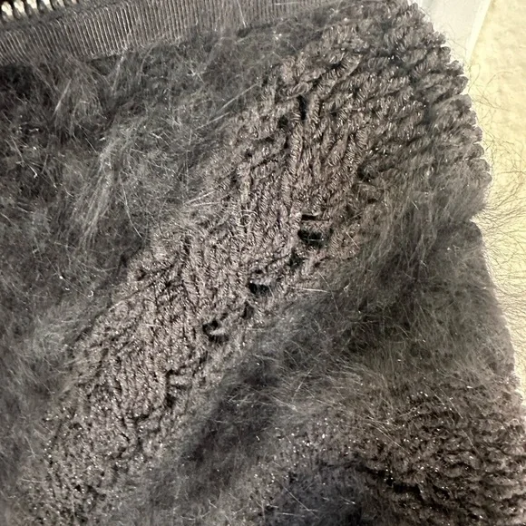 Chanel Angora Fur Sweater